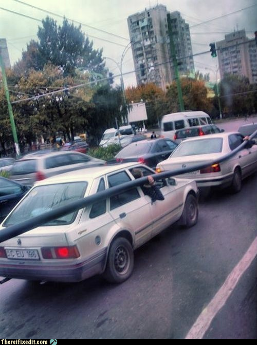 This Pipeline Goes Right Through Traffic!