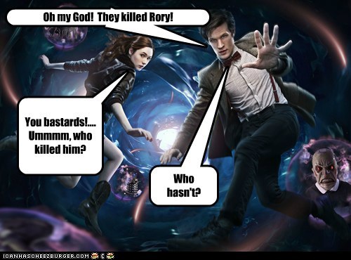 OMG, they killed Rory....again.