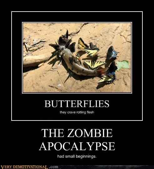 THE ZOMBIE APOCALYPSE