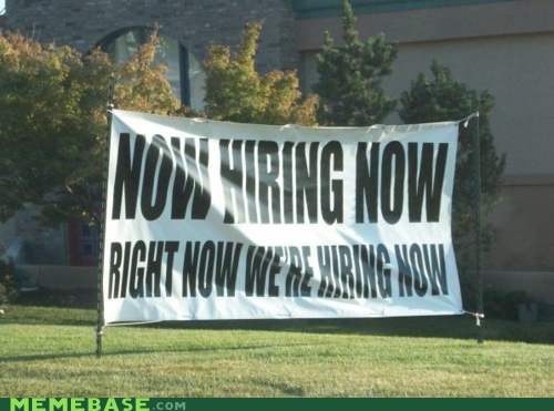 Classic Sauce: When are They Hiring Again? 