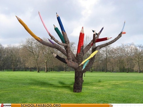 The Great Pencil Tree