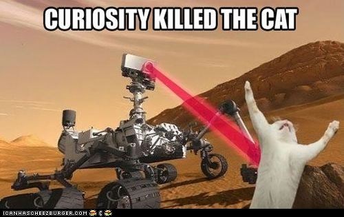 Curiosity Strikes Again