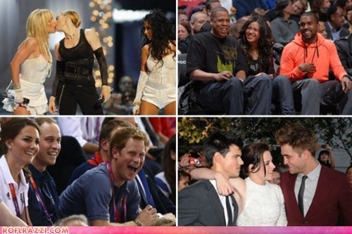 The 10 Greatest Celebrity Third Wheels of all Time