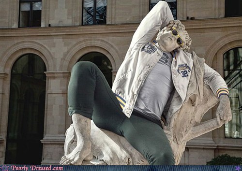 Bro, You're Looking Positively Statuesque 
