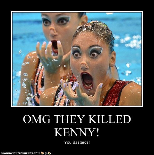 OMG THEY KILLED KENNY!