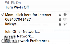 Wi-Fi Name WIN