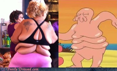 Poorly Dressed: Zoidberg, Put Your Shell Back On!