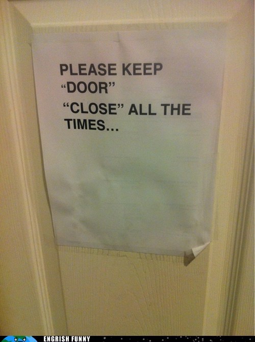 Stand By Me, Door!