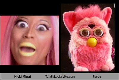 Nicki Minaj Totally Looks Like Furby