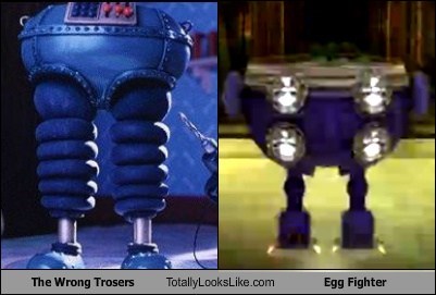 The Wrong Trousers Totally Looks Like Egg Fighter