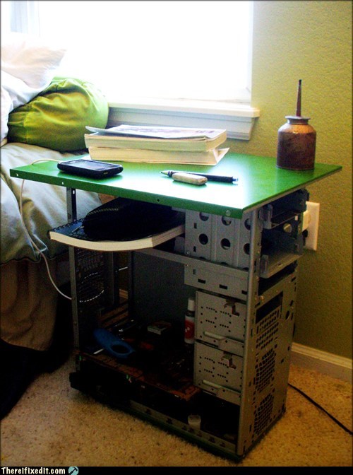 The Computer Case Nightstand