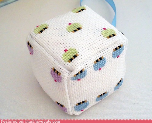 Cupcake Squishy Dice 