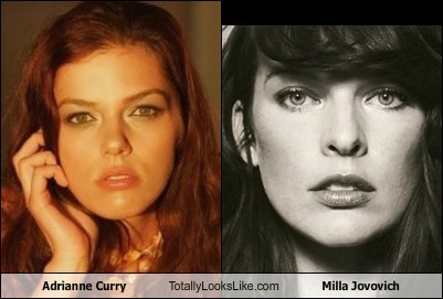 Adrianne Curry Totally Looks Like Milla Jovovich