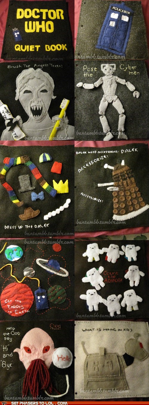 Doctor Who Quiet Book