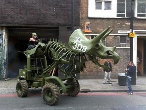Triceratops Tractor of the Day