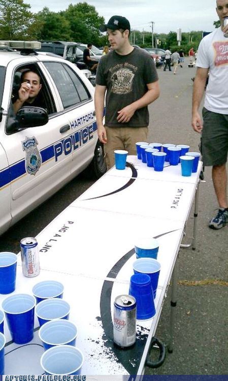 The Po-Po Get in on the Party