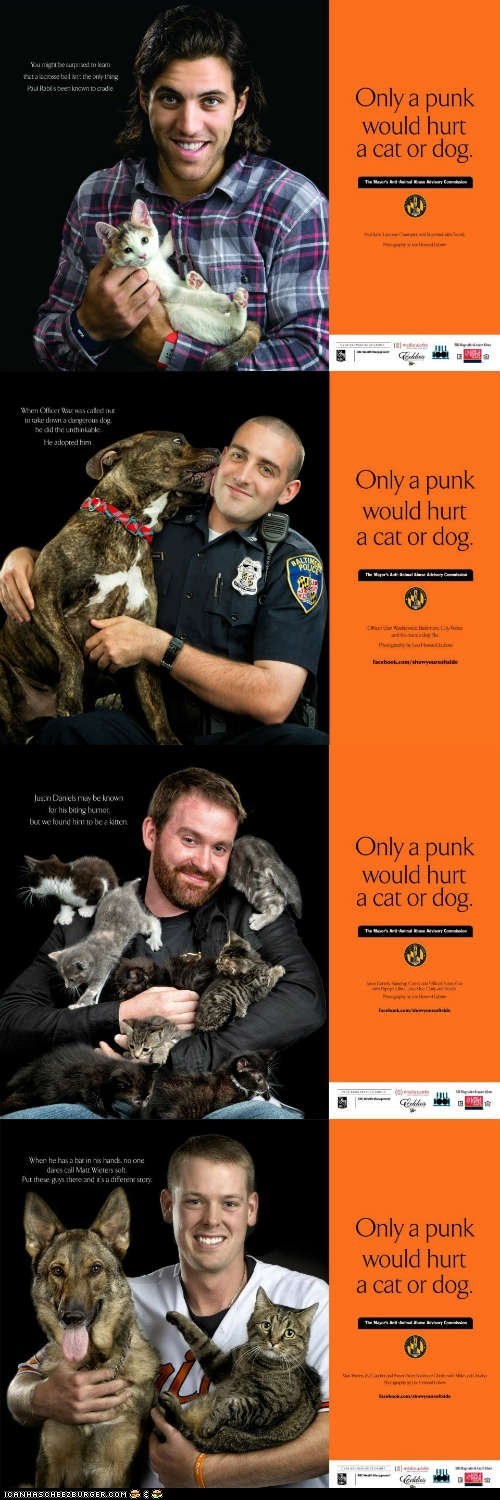 Show Your Soft Side: Tough Guys Love Animals
