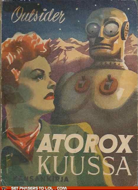 WTF Sci-Fi Book Covers: Atorox Kuussa