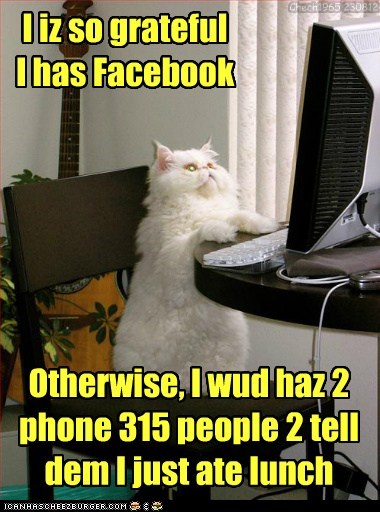 Teh mouse won't be liking ur status update!