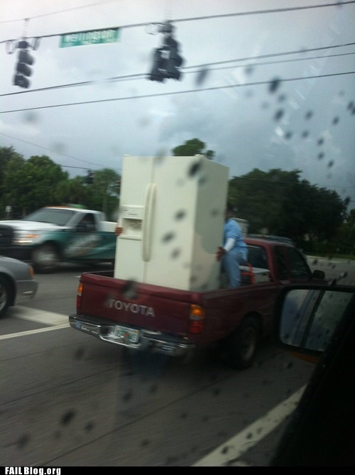 Fridge Delivery FAIL