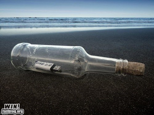 WIN!: Message In a Bottle WIN