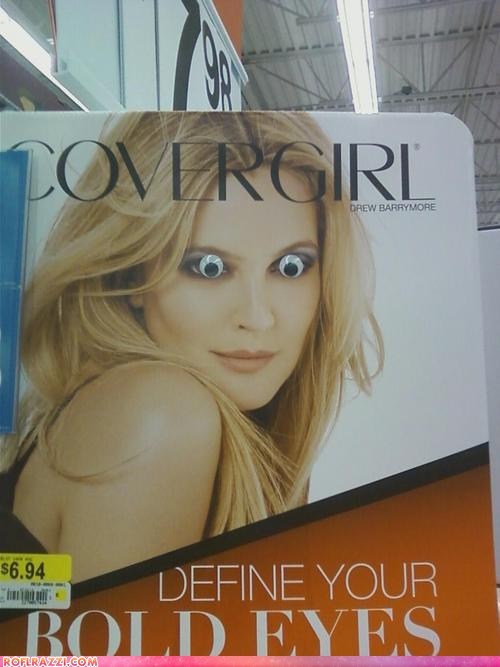 Googly Eyed Drew Barrymore