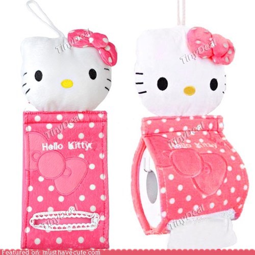 Hello Kitty Tissue Holder