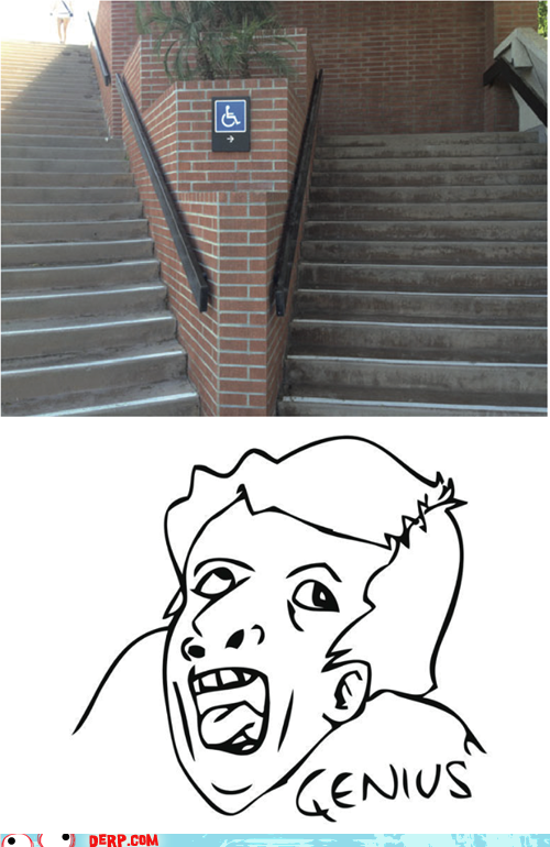 Well, They Only Have to Go Up Half as Many Stairs