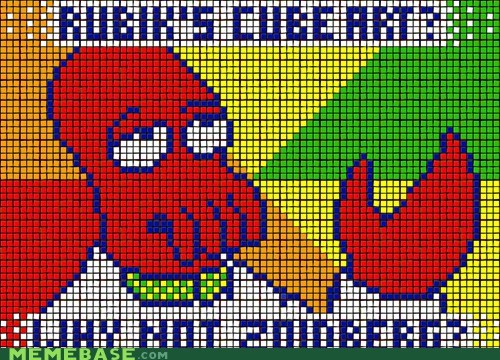 Making Rubik's Cube Art?