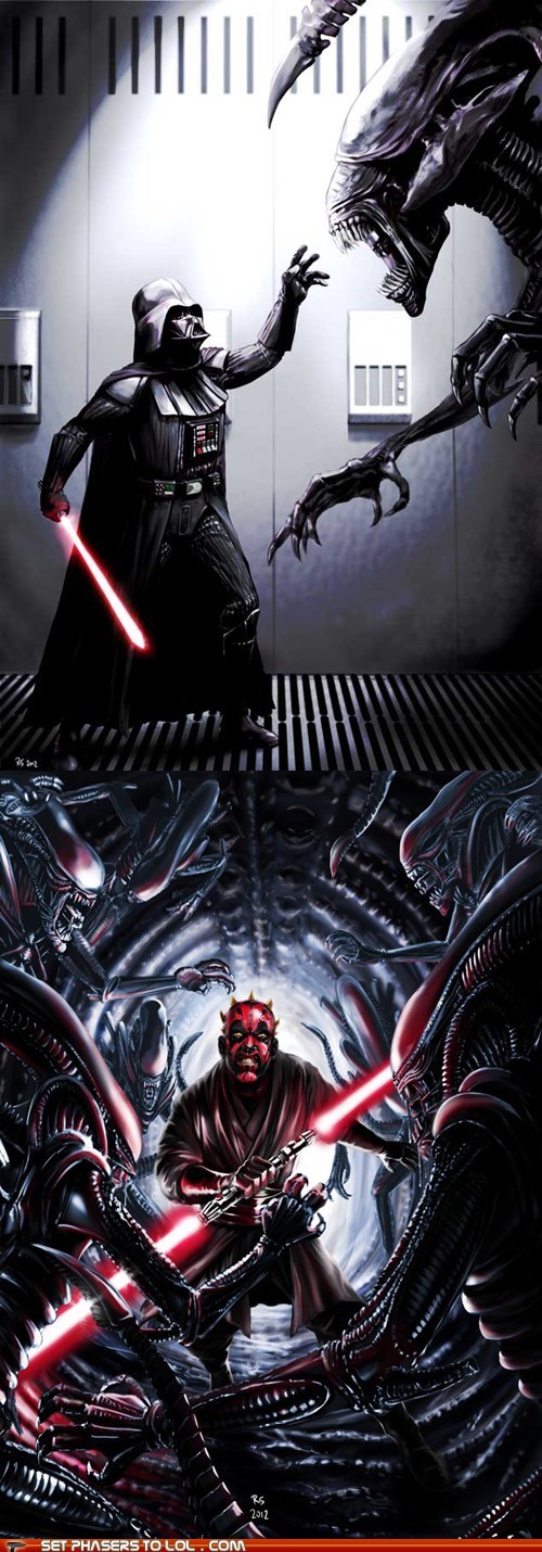 Sith Lords Vs. Aliens