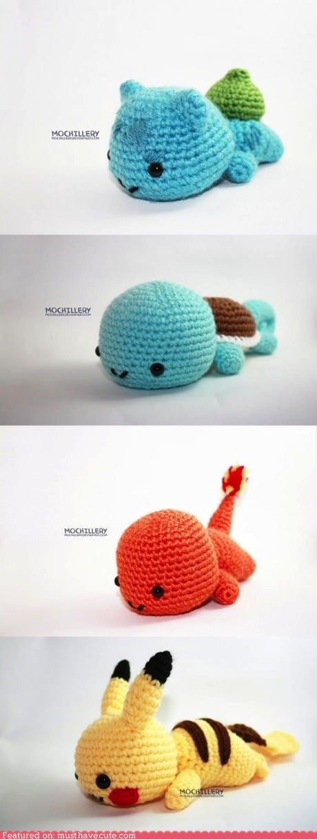 Amigurumi Sad Pokemon