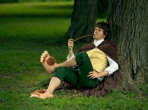 Hobbit Slippers of the Day