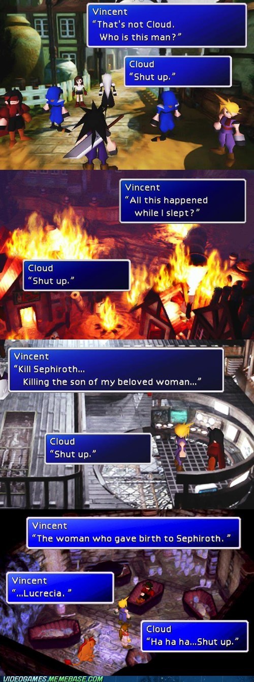 Video Games: Vincent, Just Shut Up
