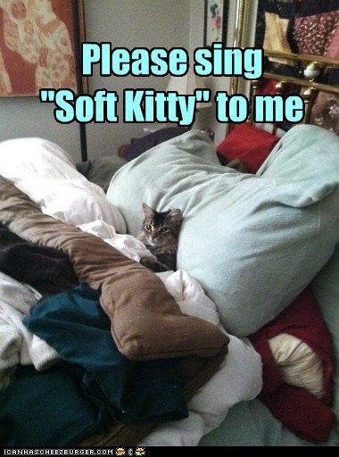 Please sing "Soft Kitty" to me