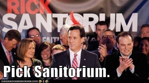 Pick Sanitorium.