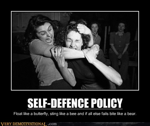 SELF-DEFENCE POLICY