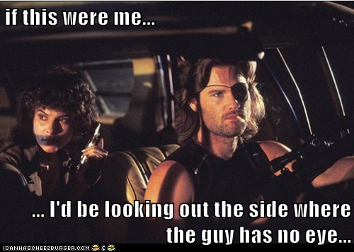 Snake, Ur Blind Spot Tho...