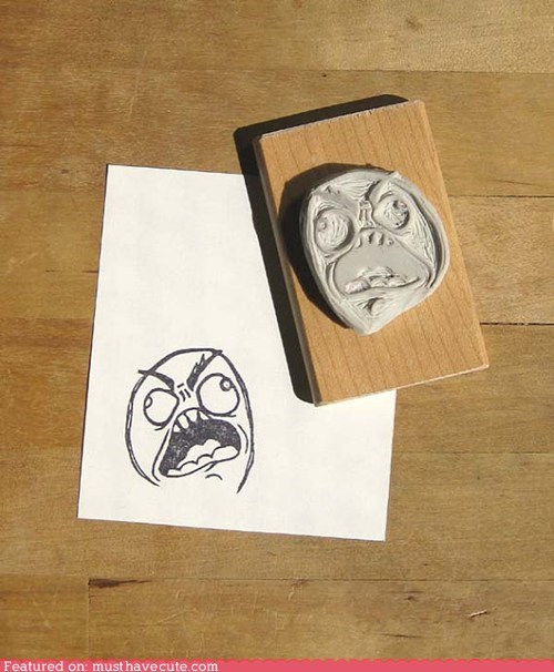 Must Have Cool: Rage Stamp