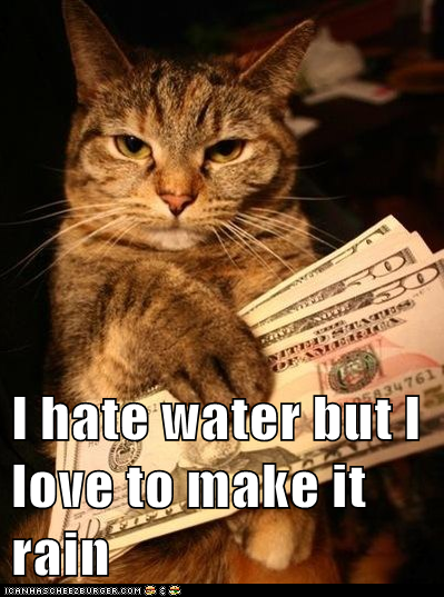 I hate water 