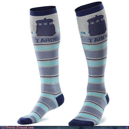 Anyone Care for Some... Tardis Socks?!