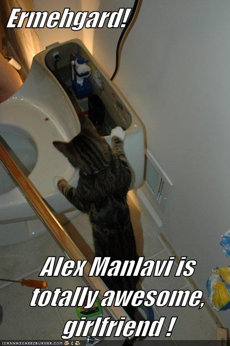 Ermehgard!  Alex Manlavi is totally awesome, girlfriend !