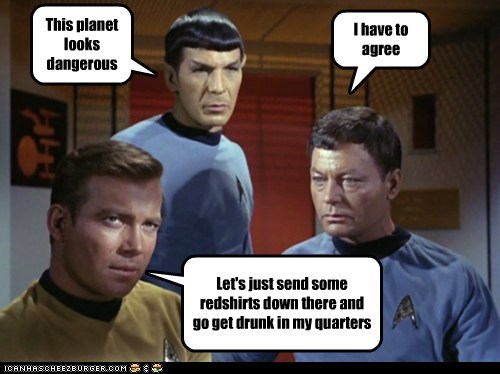 Tell Sulu to Fire Up the Icemaker