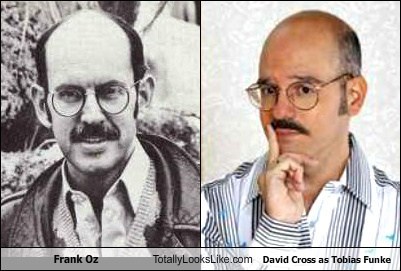Frank Oz Totally Looks Like David Cross as Tobias Funke
