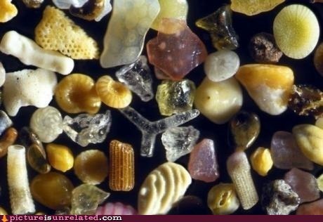 Magnified Sand