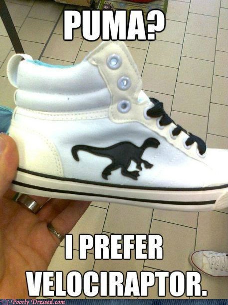 Poorly Dressed: All the Other Kids With Their Puma Kicks!