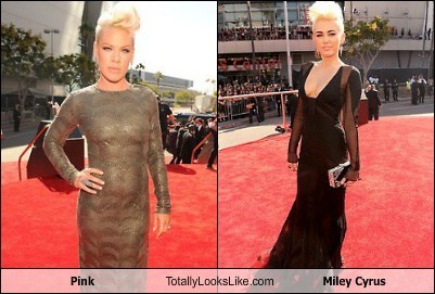 Pink Totally Looks Like Miley Cyrus