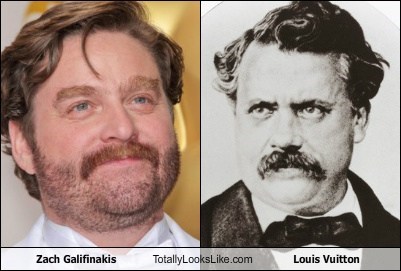 Zach Galifianakis Totally Looks Like Louis Vuitton
