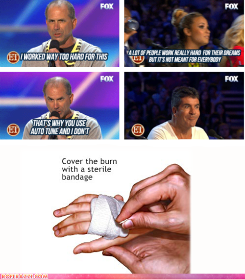 Damn Demi... You got BURNED!