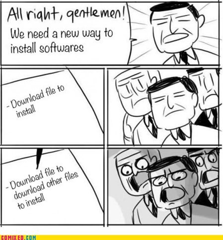 Yo Dawg, I Heard You Like Downloading Things