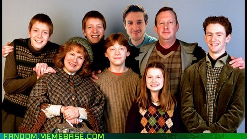 Fandom Base: Must Be a Weasley!